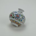 Ver mais imagens de Vaso Decorativo de Cerâmica Color 9x9x9cm Enfeite Sala Mesa Estante Aparador
