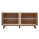 Ver imagem 6 de Buffet 4 Portas Sala de Jantar 160 Cm 4506 Cedro Off White Arly