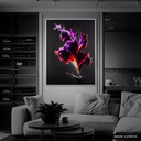 Ver imagem 2 de Quadro Decorativo Flower Gladioli Relevo