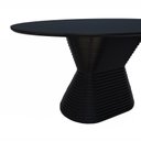 Ver imagem 5 de Mesa de Jantar Apollo Tampo Oval 160x90cm Preto