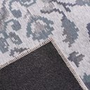 Ver imagem 5 de Tapete Funcional Medalhão Cinza / Azul 55 2,00 x 2.50