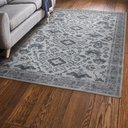 Ver imagem 2 de Tapete Funcional Medalhão Cinza / Azul 55 2,00 x 2.50
