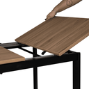 Ver imagem 4 de Mesa Retrátil Ipê Mdf Design Moderno e Funcional Waw Design