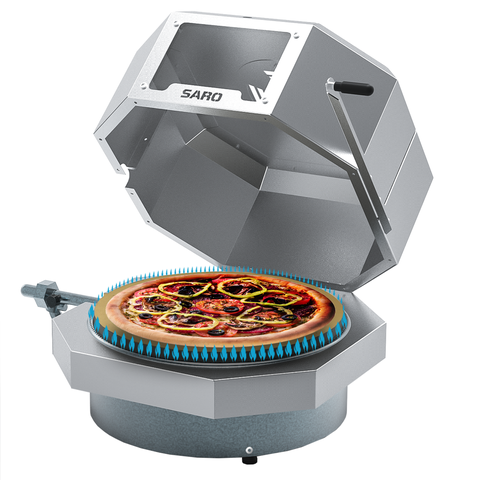 FC40 Assador de Pizza Compacto Italiano À Gás Glp 40cm