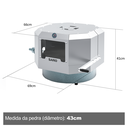 Ver imagem 6 de FC40 Assador de Pizza Compacto Italiano À Gás Glp 40cm