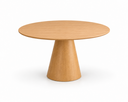 Ver imagem 4 de Mesa de Jantar Redonda Carvalho Avenna 140cm – Base Cone