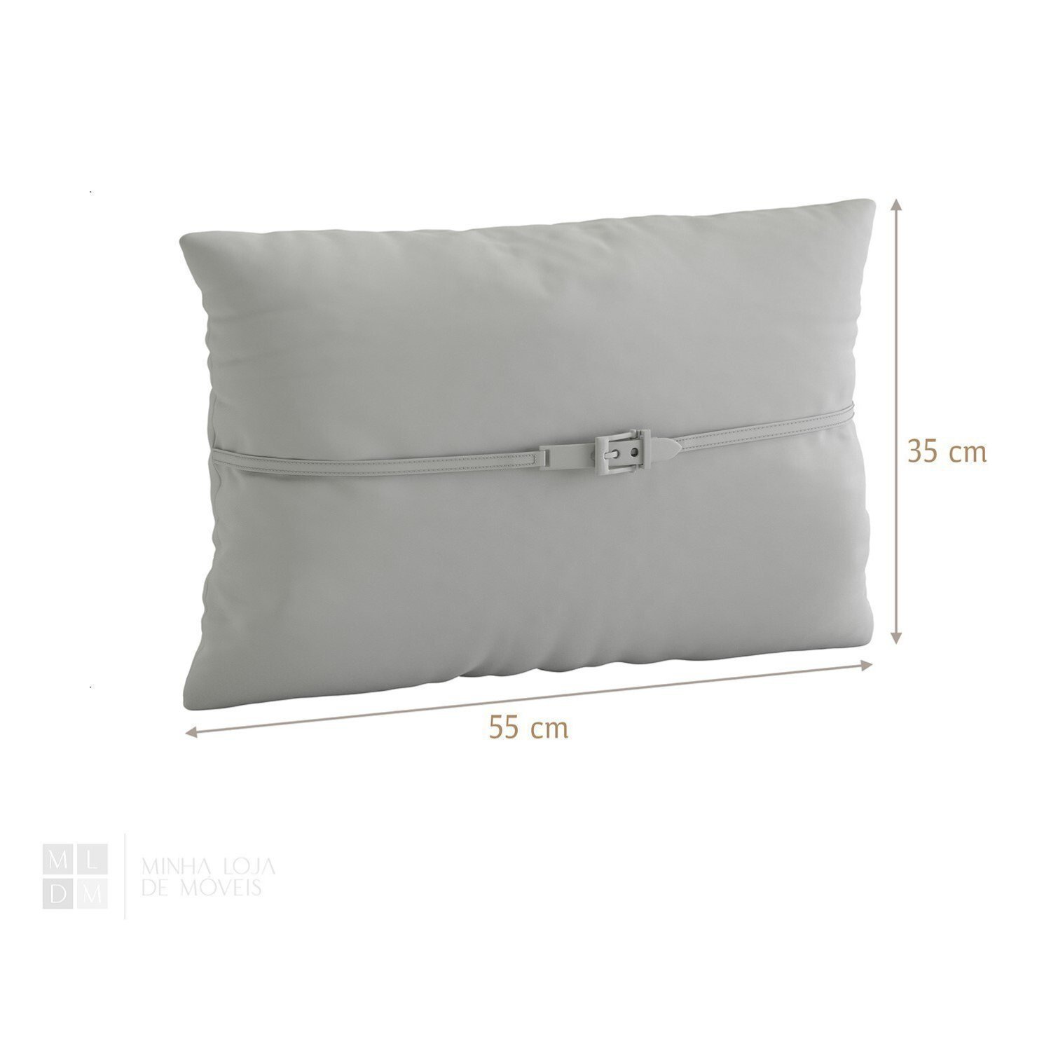 Almofada 55x35cm em Linho Texas Alves Pereira - 3