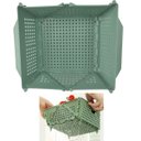 Ver imagem 6 de Cesta Secar Frutas Verduras Vegetais Lava Escorre Drena Alimentos Louça Organizador Cozinha Copa Cas