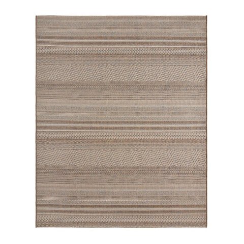 TAPETE BUZIOS ARRAIAL 49 MARROM/AZUL 3,00x4,00:Arraial 49