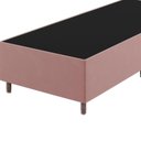 Ver imagem 3 de Base Box Solteiro 37cm x 188cm 88cm Treviso Liso Rosa Turkey Rose Viero