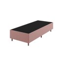 Ver imagem 1 de Base Box Solteiro 37cm x 188cm 88cm Treviso Liso Rosa Turkey Rose Viero