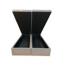 Ver imagem 1 de Cama Queen Box Baú Bi-partida 79 Blindada - Linhão - Turim Palha