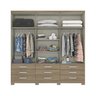 Guarda-Roupa Casal Sylas 6 Portas 9 Gavetas - 2