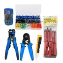 Ver imagem 2 de Conjunto de Equipamentos Eletricista Alicate Terminais Conectores
