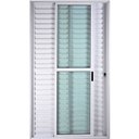Ver imagem 1 de Porta de Aluminio Balcão 3 Folhas com Fechadura Linha Premium:2,10 X 1,50/brilhante