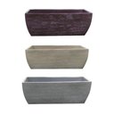 Ver imagem 1 de Kit 3 Vaso Planta 80x30 Jardineira Floreira Polietileno BGPLASTICOS V5 LILAS VIOLETA 008