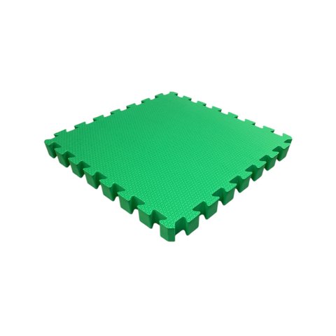 Tatame Eva Linha Premium 50x50x4cm 40mm Verde Bandeira