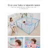 Cercado Portátil Infantil Mastela Playpen 1.50x1.80M Azul - 4