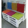 Almofada Futon Decoração 45x45 Cm Azul Marinho Novita - 2