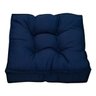 Almofada Futon Decoração 45x45 Cm Azul Marinho Novita - 1