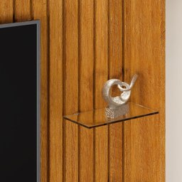 Estante Home para Tvs de até 60 Polegadas com 3 Gavetas Absoluto Ripado - 6