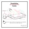 Prateleira Branca com Suporte 40x20 cm MDF Duetto Moldura Branca - Prat-K - 2
