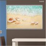 Quadro Decorativo 40x60cm Canvas Praia Concha do Mar e Estrela Flnt059 - 2