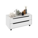 Ver imagem 3 de Armário para Banheiro com 2 Gavetas com Rodízio 80cm BN3643 Branco