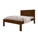 Ver imagem 2 de Cama de Casal Modelo Sophia Resistente C/ Design Minimalista:malbec