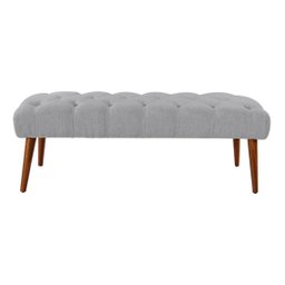 Recamier Rubi 120x Linho Cinza - Dominic Decor - 1