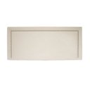 Ver imagem 2 de Cabeceira Casal Estofada para Cama Box Reta Luxo com Tachas 140x60cm Branco