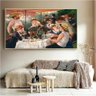 Quadro O Almoço Dos Velejadores Pierre Auguste Renoir:120x80 cm/BRANCA - 5