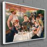 Quadro O Almoço Dos Velejadores Pierre Auguste Renoir:120x80 cm/BRANCA - 7