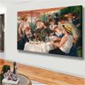 Quadro O Almoço Dos Velejadores Pierre Auguste Renoir:120x80 cm/BRANCA - 3