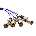 Ver imagem 5 de Multicabos com Conectores Xlr 4 Vias Cirilo Cabos 17 Metros