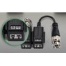 Kit 04 Balun Passivo Conector Conversor Transmissao De Video Full Hd 4K Intelbras VB 500 P Para Câme - 4