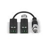 Kit 04 Balun Passivo Conector Conversor Transmissao De Video Full Hd 4K Intelbras VB 500 P Para Câme - 2