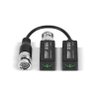 Kit 04 Balun Passivo Conector Conversor Transmissao De Video Full Hd 4K Intelbras VB 500 P Para Câme - 7