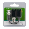 Kit 04 Balun Passivo Conector Conversor Transmissao De Video Full Hd 4K Intelbras VB 500 P Para Câme - 9