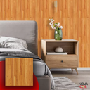 Ver imagem 3 de Papel de Parede Madeira Flexível Decorativo Envelopamento Adesivo 3m