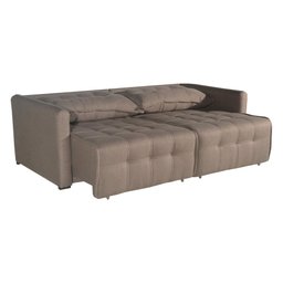 Sofá Cama Retrátil Linho Innova Bom Pastor  - 5
