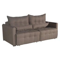 Sofá Cama Retrátil Linho Innova Bom Pastor  - 2
