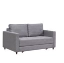 Ver imagem 2 de Sofá Cama Belize - Linho Suave Cinza