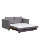 Ver imagem 3 de Sofá Cama Belize - Linho Suave Cinza