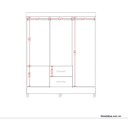 Ver mais imagens de Guarda Roupas 4 Portas 2 Gavetas Mobi Capelinha Branco/Fosco