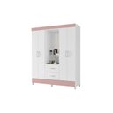 Ver imagem 4 de Guarda Roupas 4 Portas 2 Gavetas Mobi Capelinha