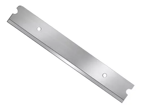 Lâmina para Raspador Inox 10cm para Vidro Vinil Adesivo Cola Fitas - Kit 10 Unidades 14cm X 0,38mm / - 1