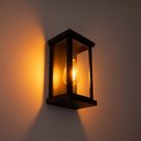 Ver imagem 7 de Arandela Retrô Preta 3 Vidros Fumê Reflecta P/ 1xe27 St3169