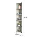Ver imagem 2 de Cantoneira Alta Closet Prime Plus 31.4cm Legno Crema