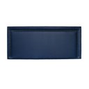 Ver imagem 2 de Cabeceira Queen Estofada para Cama Box Reta Luxo com Tachas 160x60cm Azul